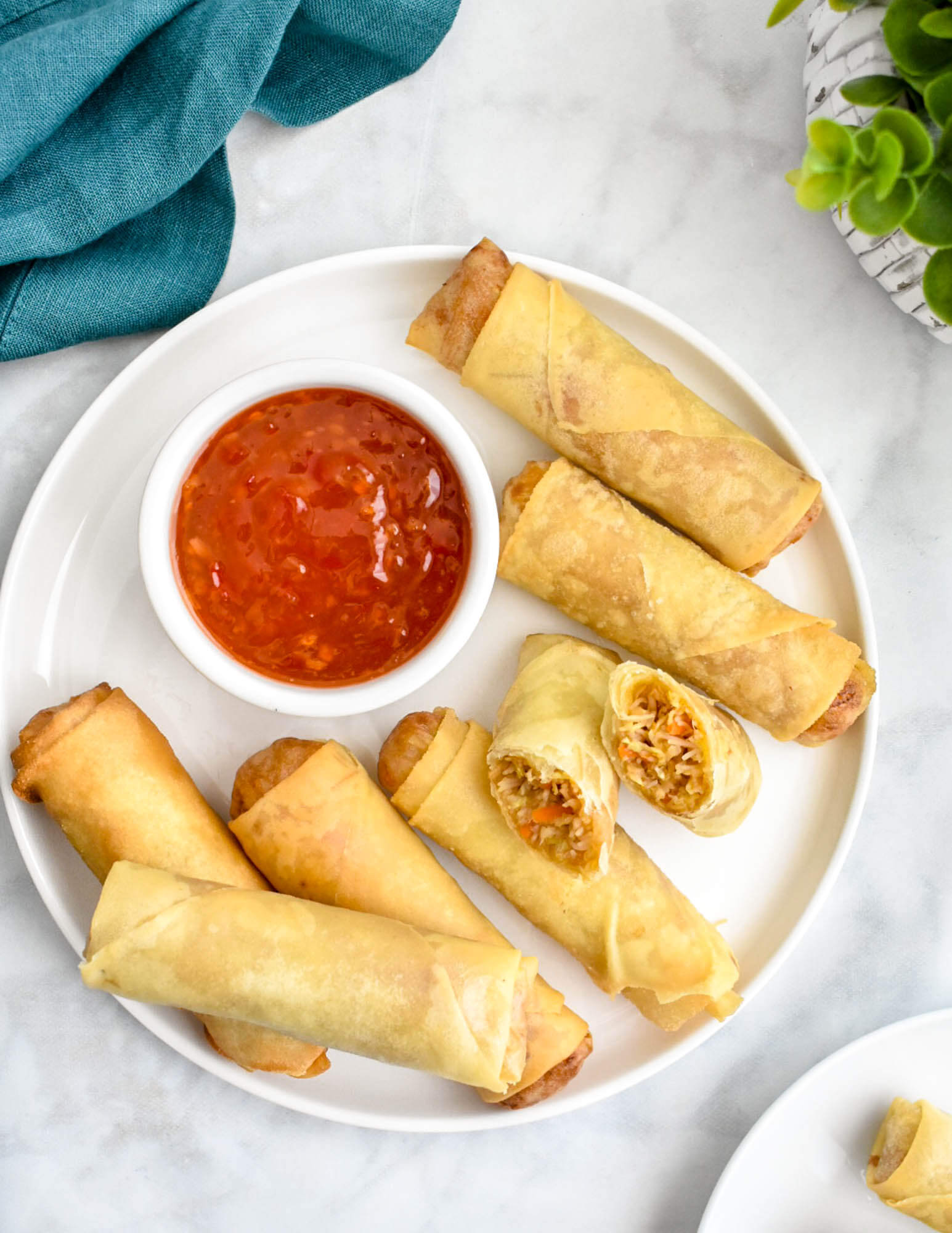 Amazing Crispy Veggie Spring Rolls at shaskitchen.in